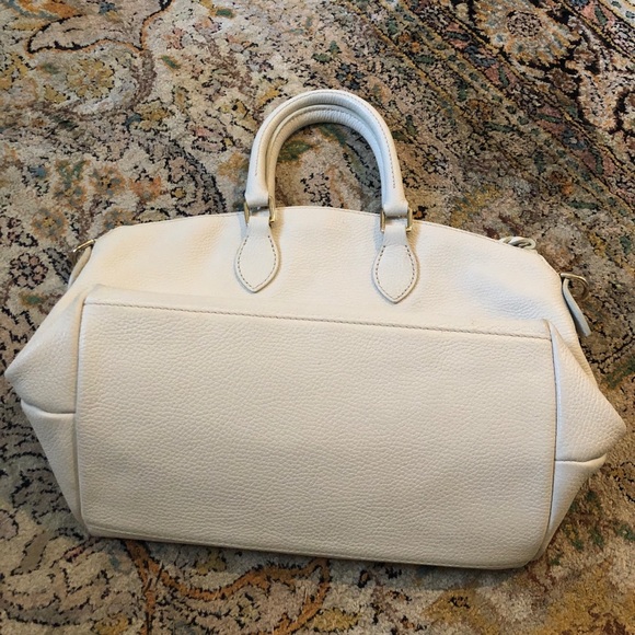Vintage Dooney & Bourke White leather tote - Picture 4 of 12
